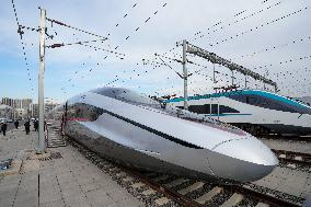 China debuts prototype of fastest high-speed train in the world