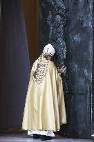 Cardinal Baldassare Reina opens the Holy Door of Rome's St. John - Vatican