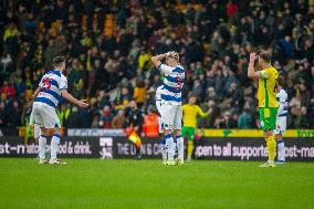 Norwich City FC v Queens Park Rangers FC - Sky Bet Championship