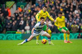 Norwich City FC v Queens Park Rangers FC - Sky Bet Championship