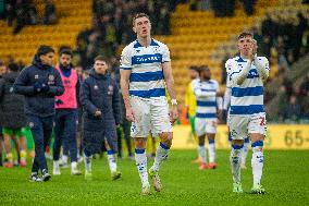 Norwich City FC v Queens Park Rangers FC - Sky Bet Championship