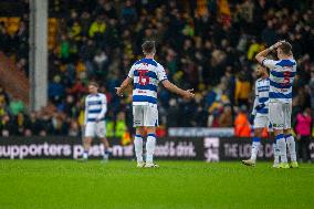 Norwich City FC v Queens Park Rangers FC - Sky Bet Championship