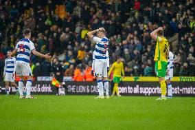 Norwich City FC v Queens Park Rangers FC - Sky Bet Championship