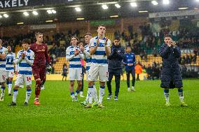 Norwich City FC v Queens Park Rangers FC - Sky Bet Championship