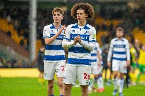 Norwich City FC v Queens Park Rangers FC - Sky Bet Championship