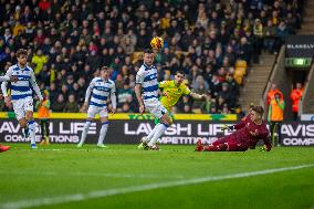 Norwich City FC v Queens Park Rangers FC - Sky Bet Championship