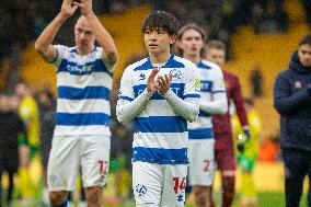 Norwich City FC v Queens Park Rangers FC - Sky Bet Championship