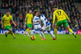 Norwich City FC v Queens Park Rangers FC - Sky Bet Championship