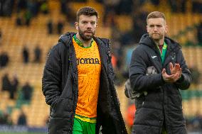 Norwich City FC v Queens Park Rangers FC - Sky Bet Championship