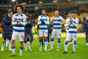 Norwich City FC v Queens Park Rangers FC - Sky Bet Championship