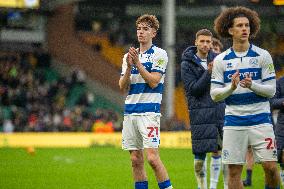 Norwich City FC v Queens Park Rangers FC - Sky Bet Championship