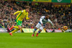 Norwich City FC v Queens Park Rangers FC - Sky Bet Championship