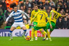 Norwich City FC v Queens Park Rangers FC - Sky Bet Championship