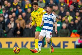 Norwich City FC v Queens Park Rangers FC - Sky Bet Championship