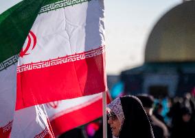 Iran-Commemorating The Anniversary Of 9th Of Dey Pro-government Rally