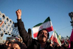 Iran-Commemorating The Anniversary Of 9th Of Dey Pro-government Rally