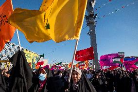 Iran-Commemorating The Anniversary Of 9th Of Dey Pro-government Rally