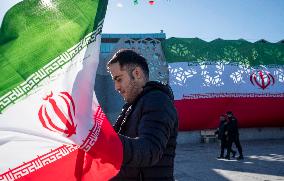 Iran-Commemorating The Anniversary Of 9th Of Dey Pro-government Rally