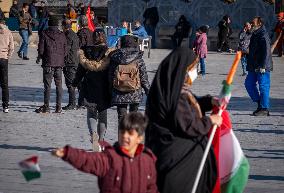 Iran-Commemorating The Anniversary Of 9th Of Dey Pro-government Rally