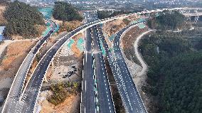 Rongan-Congjiang Expressway OpenIng in Liuzhou