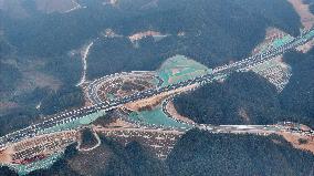 Rongan-Congjiang Expressway OpenIng in Liuzhou