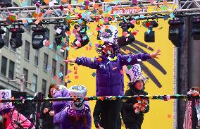 Confetti Test In Times Square - NYC