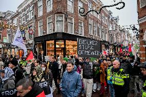 Protest Against The Suspension Of Asylum Policies - Netherlands