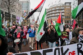 Protest Against The Suspension Of Asylum Policies - Netherlands