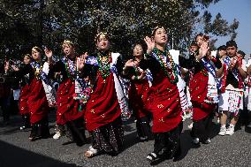 Tamu Lhosar Festival Celebration In Nepal.