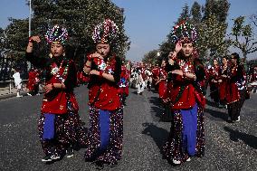 Tamu Lhosar Festival Celebration In Nepal.