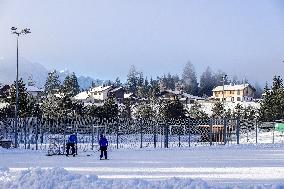 Ice Hockey Practice