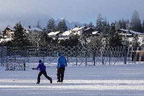 Ice Hockey Practice