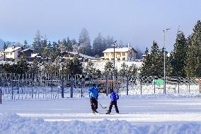 Ice Hockey Practice