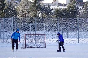 Ice Hockey Practice