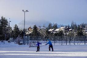 Ice Hockey Practice