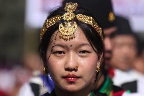 Tamu Lhosar Festival Celebration In Nepal.