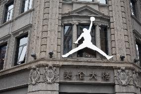 The Largest Air-Jordan Store in Shanghai