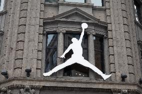 The Largest Air-Jordan Store in Shanghai