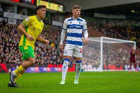 Norwich City FC v Queens Park Rangers FC - Sky Bet Championship