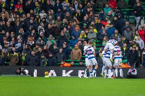 Norwich City FC v Queens Park Rangers FC - Sky Bet Championship