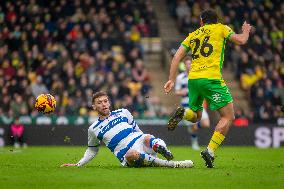 Norwich City FC v Queens Park Rangers FC - Sky Bet Championship