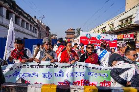 New Year Parade In Nepal