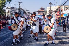 New Year Parade In Nepal