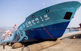 China First Pure Electric Clean Drift Transfer Ship