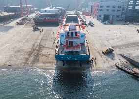 China First Pure Electric Clean Drift Transfer Ship