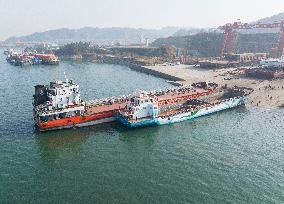 China First Pure Electric Clean Drift Transfer Ship