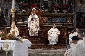 Pisa Enters The Jubilee. Inaugural Procession From The Baptistery To The Duomo