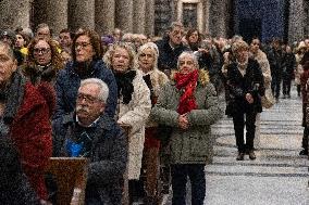 Pisa Enters The Jubilee. Inaugural Procession From The Baptistery To The Duomo