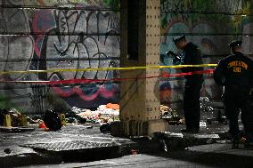 Person Shot And Killed Underneath A Bridge On East Lehigh Avenue And Emerald Street In Philadelphia Pennsylvania