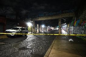 Person Shot And Killed Underneath A Bridge On East Lehigh Avenue And Emerald Street In Philadelphia Pennsylvania